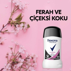 Rexona Invisible Pure Kadın Stick Roll On Deodorant 40ml - 6
