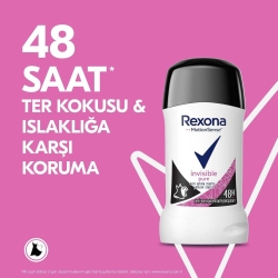 Rexona Invisible Pure Kadın Stick Roll On Deodorant 40ml - 7