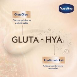 Vaseline Gluta Hya Serum Etkili UV Losyon Leke Karşıtı ve Aydınlatıcı 200ml - Vaseline (1)