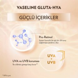 Vaseline Gluta Hya Serum Etkili UV Losyon Leke Karşıtı ve Aydınlatıcı 200ml - 4