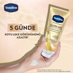 Vaseline Gluta Hya Serum Etkili UV Losyon Leke Karşıtı ve Aydınlatıcı 200ml - 5