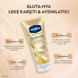 Vaseline Gluta Hya Serum Etkili UV Losyon Leke Karşıtı ve Aydınlatıcı 200ml - 7