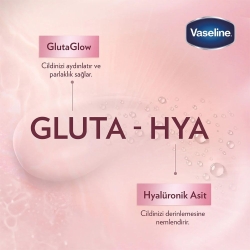 Vaseline Gluta Hya Serum Etkili Losyon Canlandırıcı Parlaklık 200ml - 11