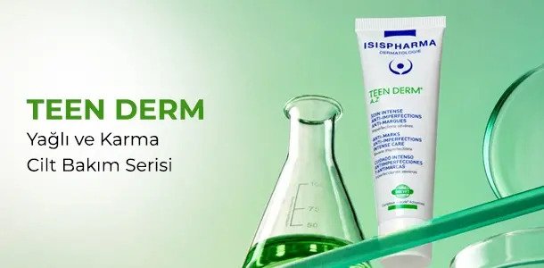 Isis Pharma Teen Derm Yağlı ve Karma Cilt Bakım