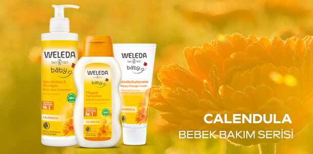 Weleda Calendula Bebek Bakım Serisi