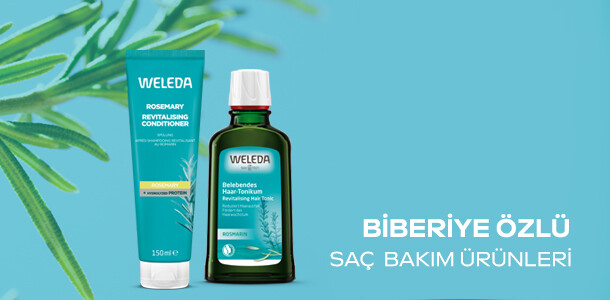 Weleda Biberiye Özlü Saç Bakım Serisi