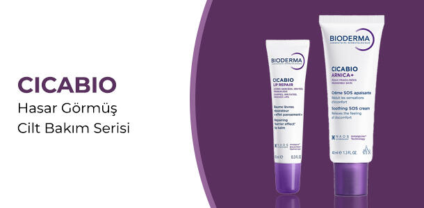 Bioderma Cicabio Hasar Görmüş Cilt Bakım Serisi