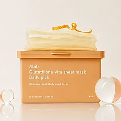Abib Glutathione Vita Sheet Mask Daily Pick Nemlendirici Yüz Maskesi 30'lu 350 ml - 3