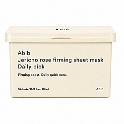 Abib Jericho Rose Firming Sheet Mask Daily Pick Nemlendirici Yüz Maskesi 30'lu 350 ml - Abib