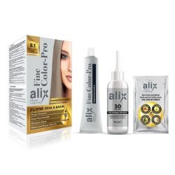 Alix Kit Saç Boyası - 8.1 Küllü Koyu Sarı - 2