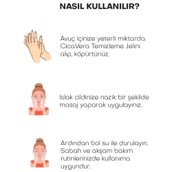 Alls Biocosmetics Organik CicaVera Prebiyotik Temizleme Jeli 100ml - 4