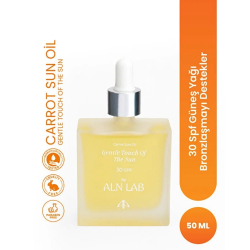 Aln Lab Güneş Yağı Havuç Yağı SPF30 50 ml - ALN LAB