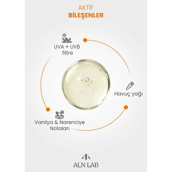Aln Lab Güneş Yağı Havuç Yağı SPF30 50 ml - 3