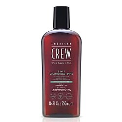 American Crew Chamomile Pine 3in1 Erkek Şampuan Saç Kremi Duş Jeli 250ml - American Crew