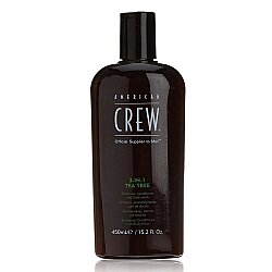 American Crew 3in1 Tea Tree Çay Ağacı Özlü Şampuan 450 ml - American Crew