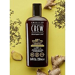 American Crew 3ü1 Arada Şampuan Saç Kremi Vücut Yıkama Jeli 250ml - 5