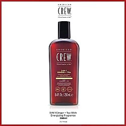 American Crew 3ü1 Arada Şampuan Saç Kremi Vücut Yıkama Jeli 250ml - American Crew (1)