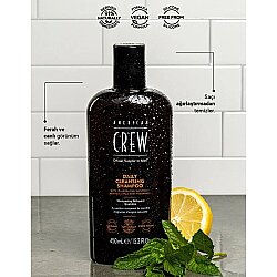 American Crew Daily Cleansing Arındırıcı Erkek Şampuan 450 ml - 5