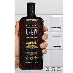 American Crew Daily Deep Moist Shampoo Erkek Şampuan Kuru Saçlar İçin 450 ml - 3