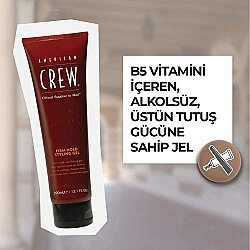 American Crew Firm Hold Styling Gel Erkek Saç Jöle 250ml - 3