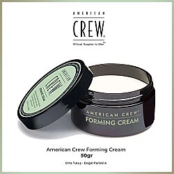 American Crew Forming Cream Orta Tutuşlu Erkek Saç Şekillendirici - American Crew (1)
