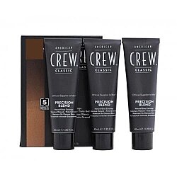 American Crew Precision Blend Natural Doğal Görünüm Erkek Saç Boyası Gri 4-5 Medium - American Crew (1)