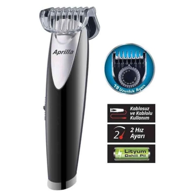 Aprilla Şarjlı Saç Kesme Makinesi AHC 5036