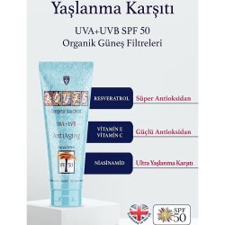 Aquas Yaşlanma Karşıtı SPF50+ Güneş Kremi 100ml - Aquas (1)