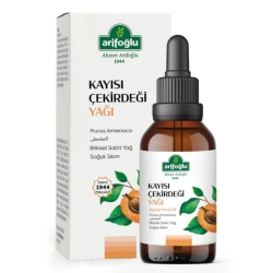 Arifoğlu Saf ve Doğal Kayısı Çekirdeği Yağı 50ml 