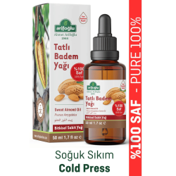 Arifoğlu Soğuk Sıkım Tatlı Badem Yağı 50ml - Arifoğlu