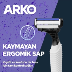 Arko Men Pro 4 Tıraş Bıçağı 3'lü - 2