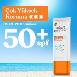 Arko Suncare SPF 50+ Çok Yüksek Koruma Yüz Güneş Kremi 50ml - 2