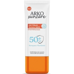 Arko Suncare SPF 50+ Çok Yüksek Koruma Yüz Güneş Kremi 50ml