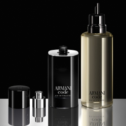 Armani New Code Edt Erkek Parfüm 50ml Refillable - 4