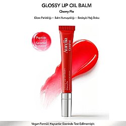Aurelia Genève Glossy Lip Oil Cherry Pie Kiraz Kırmızı Dudak Balmı 12 ml - Aurelia Geneve