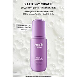 Aurelia Genève Blueberry Miracle Silkycloud Vegan Facial Foam Köpük Temizleyici 200 ml - 3