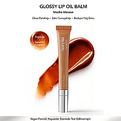 Aurelia Genève Peptit & Seramid İçerikli Parlak Dudak Yağı Balmı – Mocha Mousse - Aurelia Geneve