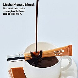 Aurelia Genève Peptit & Seramid İçerikli Parlak Dudak Yağı Balmı – Mocha Mousse - Aurelia Geneve (1)