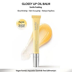 Aurelia Genève Glossy Lip Oil Vanilla Pudding Dudak Balmı 12 ml - Aurelia Geneve