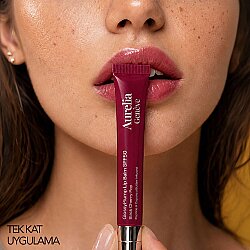 Aurelia Genève Glossy Plump SPF50 Dudak Balmı Black Cherry Pop 12ml - Aurelia Geneve (1)