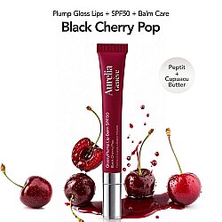 Aurelia Genève Glossy Plump SPF50 Dudak Balmı Black Cherry Pop 12ml - Aurelia Geneve