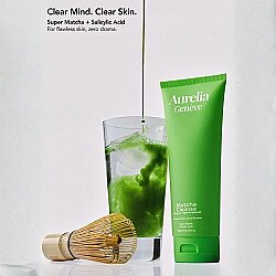 Aurelia Genève Matcha Cleanse GlowGreen Vegan Arındırıcı Jel Temizleyici 200 ml - 4
