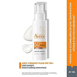 Avene Azelaik Asit İçeren SPF 50+ Leke Karşıtı Renkli Güneş Kremi 40 ml - Avene