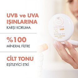 Avene Beige Compact Mineral Filtreli Açık Renkli SPF 50+ Güneş Kremi 10 gr - 6