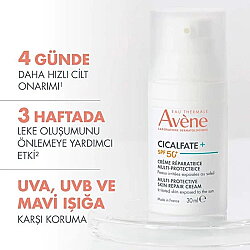 Avene Cicalfate+ Yüksek Koruyucu İçeren Cilt Onarıcı Bakım Kremi SPF50 30ml - 3