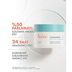 Avene Cleanance Aqua-Mattifying Nemlendirici Jel Krem 50ml - 4