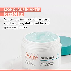 Avene Cleanance Aqua-Mattifying Nemlendirici Jel Krem 50ml - Avene (1)