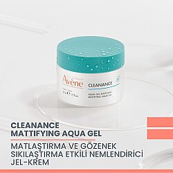 Avene Cleanance Aqua-Mattifying Nemlendirici Jel Krem 50ml - Avene