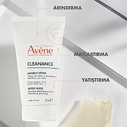 Avene Cleanance Matlaştırıcı ve Arındırıcı Maske 50ml - 3