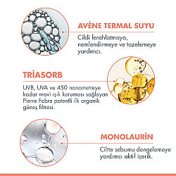Avene Solaire Cleanance SPF 50+ Yağlı Ciltler için Güneş Koruyucu 50 ml ( SKT:9.2026) - 4
